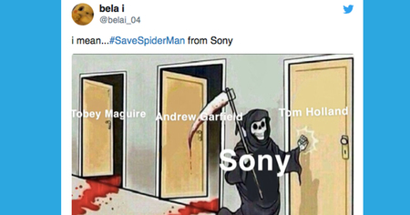 #SaveSpiderMan : les fans se mobilisent pour sauver l'homme-araignée, souvent avec humour