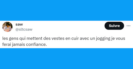 Top 20 des tweets les plus drôles sur les joggings, trop confortables