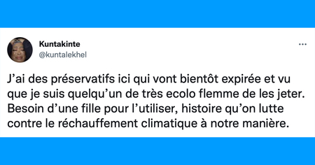 Top 20 des tweets les plus drôles sur l'écologie, on va tous mourir