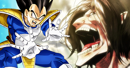 Dragon Ball vs L'Attaque des Titans : ce combat entre Vegeta et le Titan d'Eren est grandiose