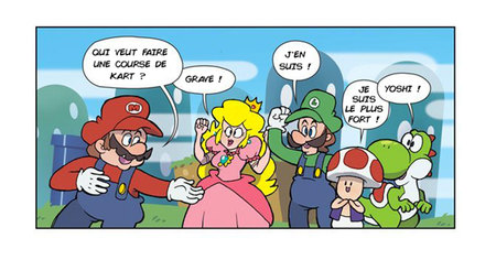 Le problème des personnages dans les jeux de sports Mario (BD)