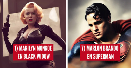 Marilyn Monroe, Clint Eastwood... Il imagine 10 stars d'Hollywood en super-héros grâce à une IA