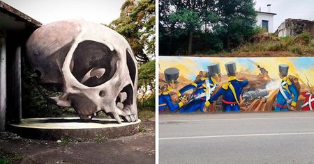 Ce street-artiste portugais revient avec 75 nouveaux graffitis 3D incroyables