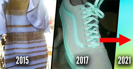 Après la robe à la couleur polémique, de quelle couleur voyez-vous cette image