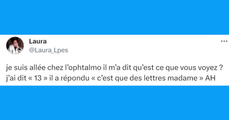 Top 20 des tweets les plus drôles sur l'ophtalmo, attention les yeux