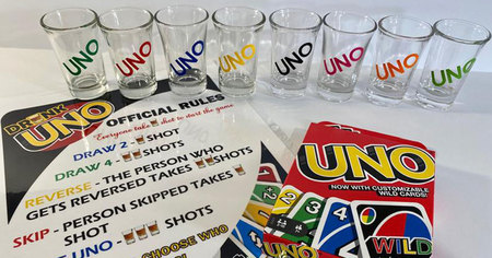 Drunk Uno : un Uno où vous vous faites sanctionner par des shots