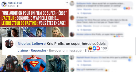 Top des meilleurs commentaires de Trolls de Geek (janvier 2022)