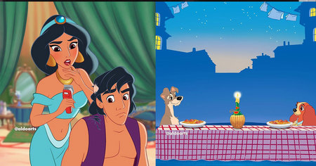 Quand les personnages Disney sont touchés par la crise du Coronavirus (25 images)