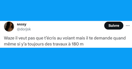 Top 20 des tweets les plus drôles sur Waze, pour ne pas se perdre