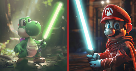 Star Wars : Mario, Luigi, Peach... 12 personnages imaginés en Jedi