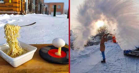 25 photos qui prouvent qu'il fait vraiment froid actuellement en Russie