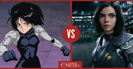 Alita Battle Angel : version anime VS version film