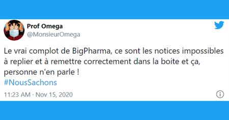 Top 20 des tweets #NousSachons, les tweets qui se moquent des idées complotistes après Hold-Up