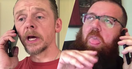 Simon Pegg et Nick Frost parodient une scène culte de Shaun of the Dead pour sensibiliser le public sur le confinement