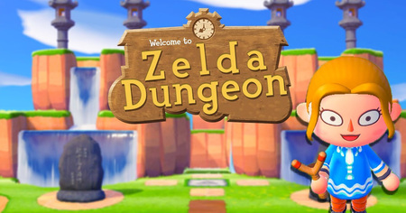 Animal Crossing New Horizons : il transforme son île en donjon de Zelda !