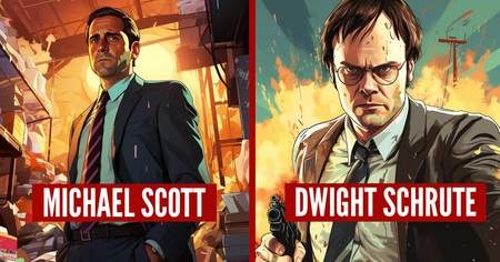 The Office : cette IA imagine le casting de la série dans le style de GTA V