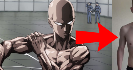 Il s'entraîne à la One Punch Man, sa transformation est hallucinante