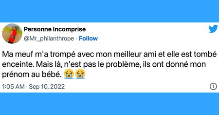 Top 20 des tweets les plus drôles sur la tromperie, c'est mal