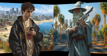 GTA V : Harry Potter, Gandalf, Naruto et 7 autres personnages façon Rockstar