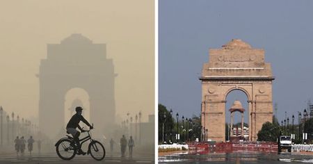 Avant/Après : voici comment le confinement a fait baisser la pollution dans le monde