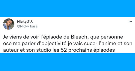 Top 20 des tweets sur le retour de Bleach en anime, les fans sont conquis