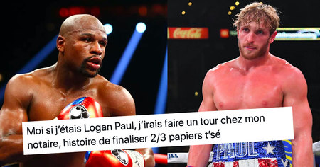 Logan Paul va affronter Floyd Mayweather dans un combat de boxe, les meilleures réactions (20 tweets)