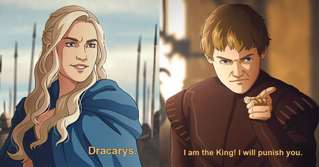 Game of Thrones : et si la série devenait un anime ? (28 images)