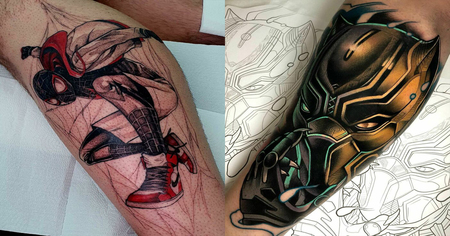 68 tatouages Marvel qui donnent envie de se faire tatouer