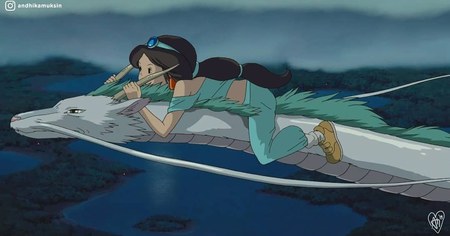 Disney s'invite chez Ghibli dans ce mashup envoûtant