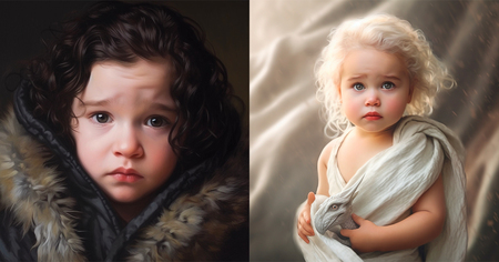 Game of Thrones : une IA a imaginé ces 24 personnages en version bébé