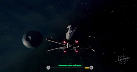 Star Wars : Rogue Squadron recréé dans le jeu Dreams