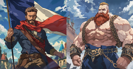 20 pays imaginés comme des personnages de Street Fighter