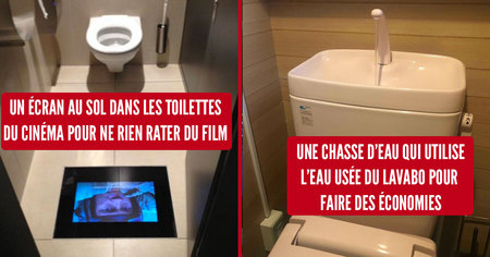 35 choses qui rendent les passages aux toilettes publiques plus ingénieux