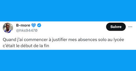 Top 20 des tweets les plus drôles sur le lycée, il ne nous manque pas