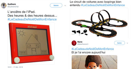 #LeCadeaudeNoelDeMonEnfance : quand les twittos se remémorent les jouets de leur enfance