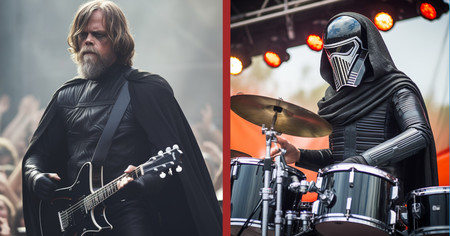 Hellfest : 16 personnages de Star Wars imaginés en musiciens de metal