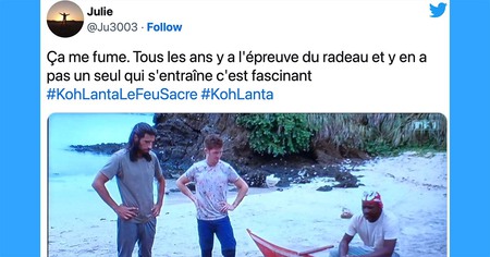 Top 25 des réactions les plus drôles à l'épisode 5 de Koh-Lanta Le Feu Sacré sur TF1