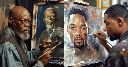 Leonardi DiCaprio, Will Smith, Samuel L. Jackson : 10 autoportraits saisissants