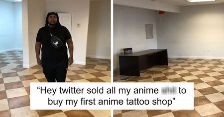 Il vend sa collection d'anime et récolte 10 000 dollars pour ouvrir son salon de tatouage !