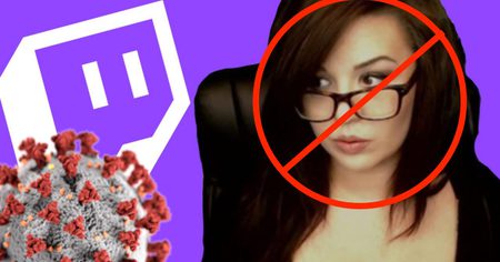 Une streameuse Twitch suspendue après un commentaire sur le coronavirus