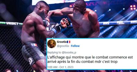 MMA : ce match plié en 9 secondes a embrasé Twitter (25 Tweets)