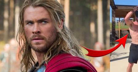 Thor : Chris Hemsworth partage son incroyable nouvel entraînement physique