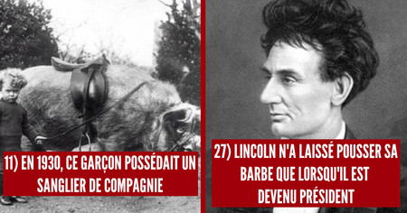 30 faits historiques étranges que vous ignorez probablement (partie 2)