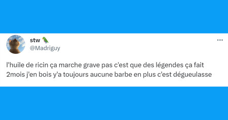 Top 20 des tweets les plus drôles sur la barbe, ça change un homme