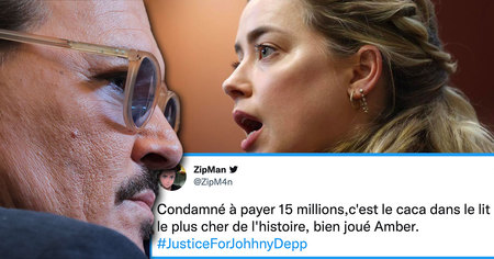 #JusticeForJohhnyDepp : Johnny Depp gagne son procès face à Amber Heard, les internautes sont en folie (40 tweets)