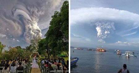 L'éruption du volcan Taal donne un aspect apocalyptique aux Philippines