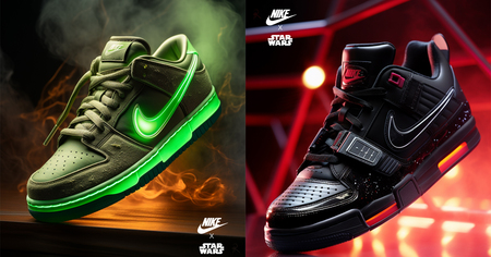 Star Wars : 6 basket Nike qui rendent hommage aux personnages de la saga