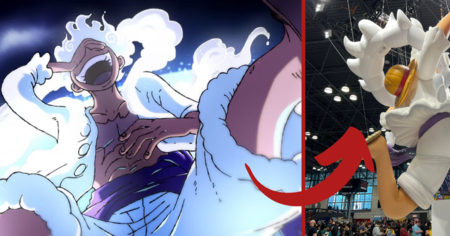 One Piece : cette réplique géante du Gear 5 a volé la vedette au NYCC