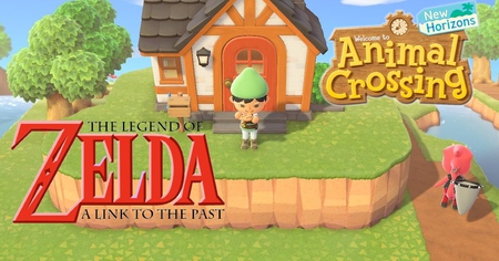 Il reconstitue The Legend of Zelda : Link to the Past dans Animal Crossing : New Horizons