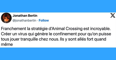 Top 20 des tweets les plus drôles sur Animal Crossing, la star des confinements